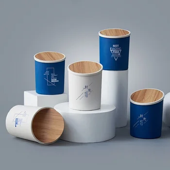 Desktop Rolling Cover Waste Bins Mini Plastic Trash Can Garbage Basket Rubbish Organizer Wastebasket Household Office Clean Tool
Desktop Rolling Cover Waste Bins Mini Plastic Trash Can Garbage Basket Rubbish Organizer Wastebasket Household Office Clean Tool