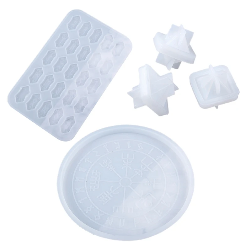 Runes Symbol Cards Dice Crystal Epoxy Resin Mold for Table Gaming Viking Treasure Circle Divination Board Silicone Mould
Runes Symbol Cards Dice Crystal Epoxy Resin Mold for Table Gaming Viking Treasure Circle Divination Board Silicone Mould