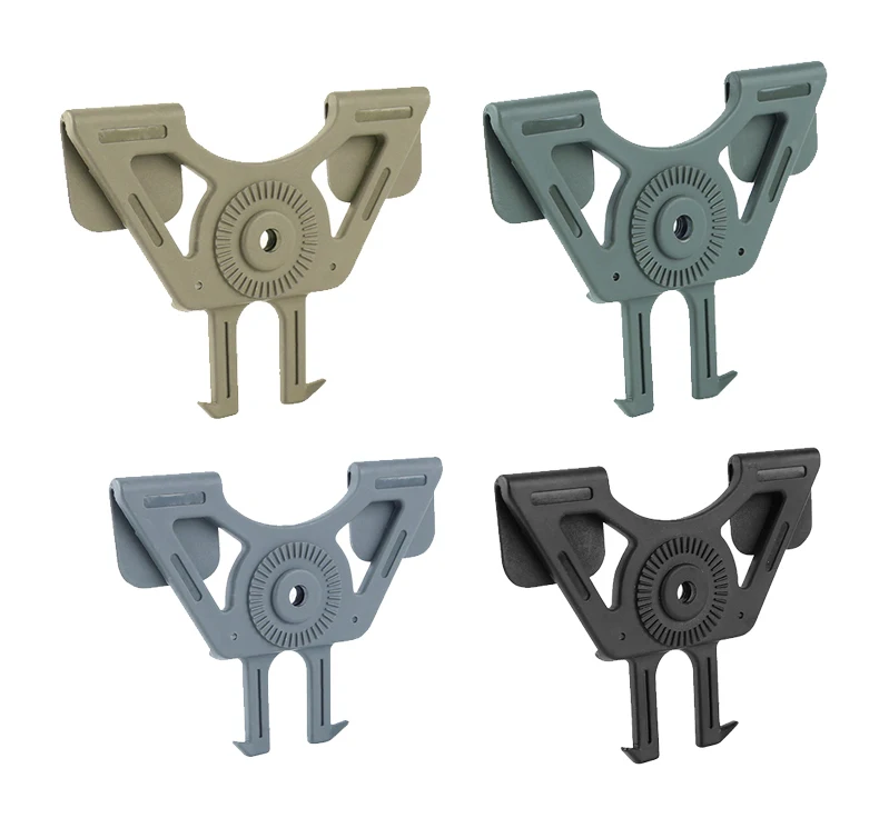 Tactical Hard Shell MOLLE Attachment Compatible with All Holsters Magazine Pouches
Tactical Hard Shell MOLLE Attachment Compatible with All Holsters Magazine Pouches