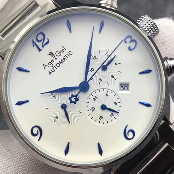 Luxury Brand Men Automatic Mechanical Watches Stainless Steel Black Leather Blue Luminous Calendar Sapphire Simple Limited White 
Luxury Brand Men Automatic Mechanical Watches Stainless Steel Black Leather Blue Luminous Calendar Sapphire Simple Limited White