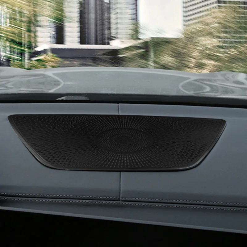 Black Dashboard Center Console Audio Horn Net Cover Trim For BMW X5 G05 2019 Aluminum Alloy Car Styling Modified
Black Dashboard Center Console Audio Horn Net Cover Trim For BMW X5 G05 2019 Aluminum Alloy Car Styling Modified