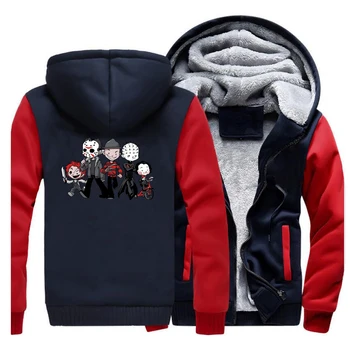 Park Horror Movie Coat Jason Clown Saw Halloween Funny Streetwear Men Winter Jacket Warm Zip men's Thick Fleece Hoodies Maniac
Park Horror Movie Coat Jason Clown Saw Halloween Funny Streetwear Men Winter Jacket Warm Zip men's Thick Fleece Hoodies Maniac