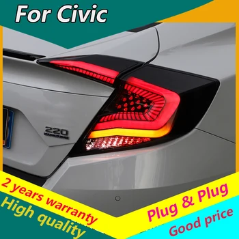 Car styling Taillights For Honda Civic 10th 2016 2017 2018 sedan led Taillight Rear Brake Tail Light stop light praking lamp
Car styling Taillights For Honda Civic 10th 2016 2017 2018 sedan led Taillight Rear Brake Tail Light stop light praking lamp