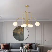 Modern LED Glass Ball Chandelier Restaurant Living Room Kitchen Bar Chandelier Decoration Hanging Lamps Christmas Decoration
Modern LED Glass Ball Chandelier Restaurant Living Room Kitchen Bar Chandelier Decoration Hanging Lamps Christmas Decoration