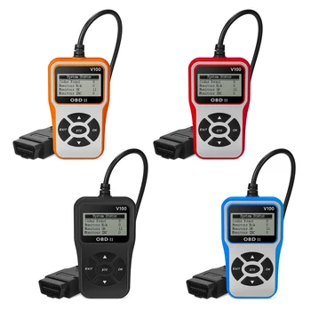 V100 OBD2 Scanner Handheld Practical Multi-functional Durable Portable 5-Language Backlit LCD OBD 2 II Car Diagnostic Tool
V100 OBD2 Scanner Handheld Practical Multi-functional Durable Portable 5-Language Backlit LCD OBD 2 II Car Diagnostic Tool