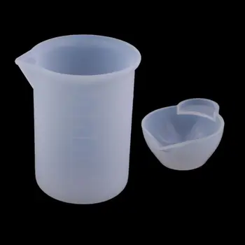 Reusable Silicone Measuring Cups Epoxy Resin Distribution Tools Casting Jewelry new
Reusable Silicone Measuring Cups Epoxy Resin Distribution Tools Casting Jewelry new