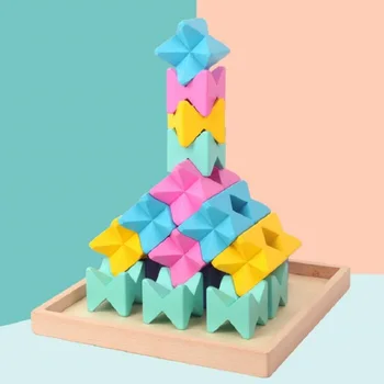 25 big blocks children's wooden education stacking toys space thinking to build creative toys
25 big blocks children's wooden education stacking toys space thinking to build creative toys