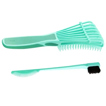1 Set of Massage Comb Plastic Claw Comb Hair Detangle Brush Hairdressing Comb Eyebrow Brush (Green)
1 Set of Massage Comb Plastic Claw Comb Hair Detangle Brush Hairdressing Comb Eyebrow Brush (Green)