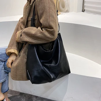 Fashion Pu Leather Bucket Bags For Women Large Capacity Totes Handbags Casual Female Shoulder Bag Shopping Bag Lady Purses New
Fashion Pu Leather Bucket Bags For Women Large Capacity Totes Handbags Casual Female Shoulder Bag Shopping Bag Lady Purses New