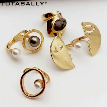 TOTASALLY New Arrival Finger Ring for Men & Women Face/ Circle /Top Rings Ladies Rings Jewelry Gifts anillos de mujeres Dropship
TOTASALLY New Arrival Finger Ring for Men & Women Face/ Circle /Top Rings Ladies Rings Jewelry Gifts anillos de mujeres Dropship
