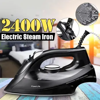 

2400W Iron With spray Electric Steam Iron Dry Wet Ironing Plancha a Vapor Para Ropa for Clothes smooth without wrinkle