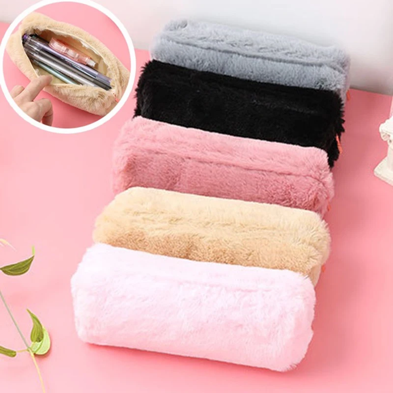 Pencil Bag Storage Pouch Colorful Plush Pencil Case School Bag Pencilcase Cute Girls Pen Box Student Stationery Holder Supplies
Pencil Bag Storage Pouch Colorful Plush Pencil Case School Bag Pencilcase Cute Girls Pen Box Student Stationery Holder Supplies