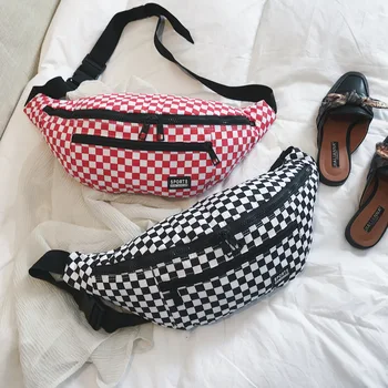 New Large Capacity Unisex Waist Bag Leisure Female Plaid Chest Bag Fashion Shoulder Messenger Bag Casual Practical Canvas Bag
New Large Capacity Unisex Waist Bag Leisure Female Plaid Chest Bag Fashion Shoulder Messenger Bag Casual Practical Canvas Bag