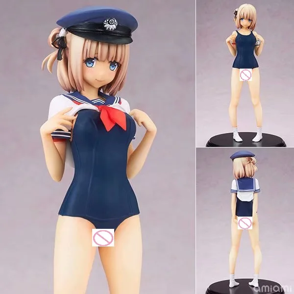 Q-Six Kneeling Kenketsu Akuma Akane Black Devil Version My Railway Maitetsu Paulette Swimsuit Ver PVC Sexy Girls Action Figure
Q-Six Kneeling Kenketsu Akuma Akane Black Devil Version My Railway Maitetsu Paulette Swimsuit Ver PVC Sexy Girls Action Figure