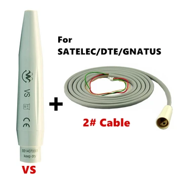 Ultrasonic Scaler Handle Dental Detachable Handpiece for Woodpecker DTE Satelec Scaler+Cable Tubing Hose Connecting Handpieces 
Ultrasonic Scaler Handle Dental Detachable Handpiece for Woodpecker DTE Satelec Scaler+Cable Tubing Hose Connecting Handpieces