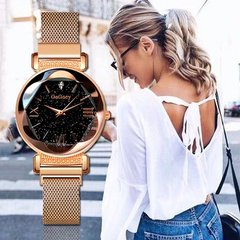 Gogoey Women's Watches Starry Sky Zegarek Damski Rose Gold Bracelet Ladies Watch Women Luxury Clock Women Gift bayan kol saati
Gogoey Women's Watches Starry Sky Zegarek Damski Rose Gold Bracelet Ladies Watch Women Luxury Clock Women Gift bayan kol saati