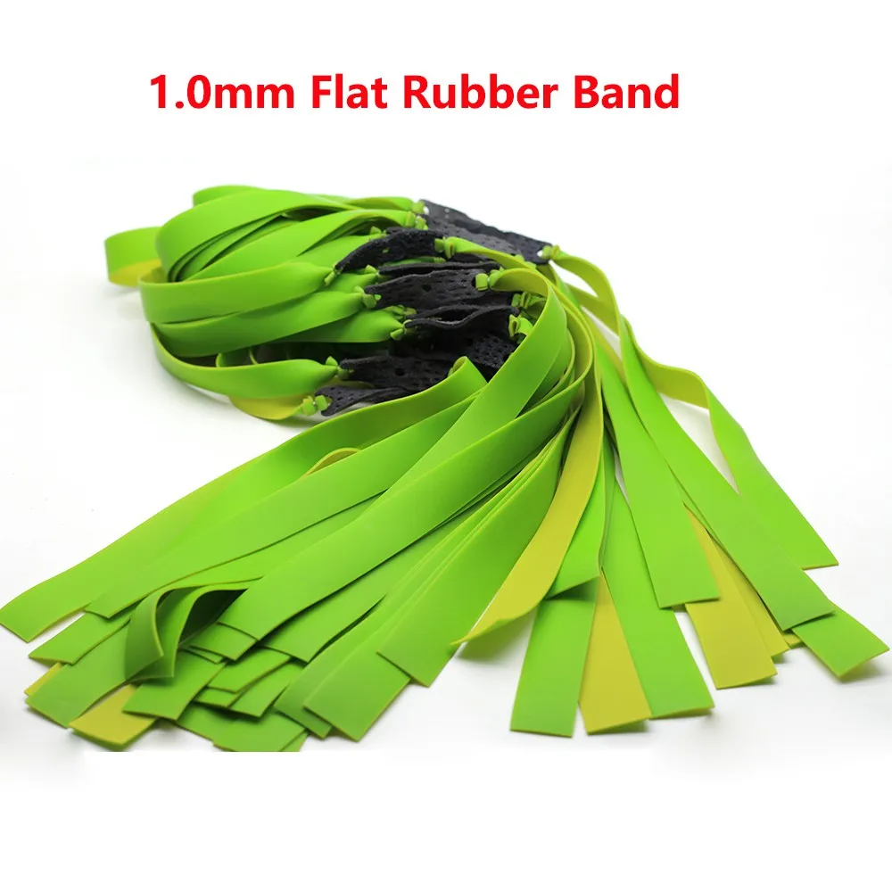 10pcs 1.0mm Thick Flat Rubber Band Powerful Slingshot Rubber Band for Slingshot Hunting elastic elasticity for shooting
10pcs 1.0mm Thick Flat Rubber Band Powerful Slingshot Rubber Band for Slingshot Hunting elastic elasticity for shooting