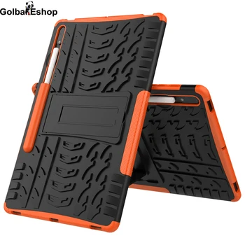 Tablet Case For Samsung Galaxy Tab S7 Plus 12.4inch Case With Pen Slot For Samsung S7+ Hybrid Armor PC+TPU Stand Cover SM-T970
Tablet Case For Samsung Galaxy Tab S7 Plus 12.4inch Case With Pen Slot For Samsung S7+ Hybrid Armor PC+TPU Stand Cover SM-T970