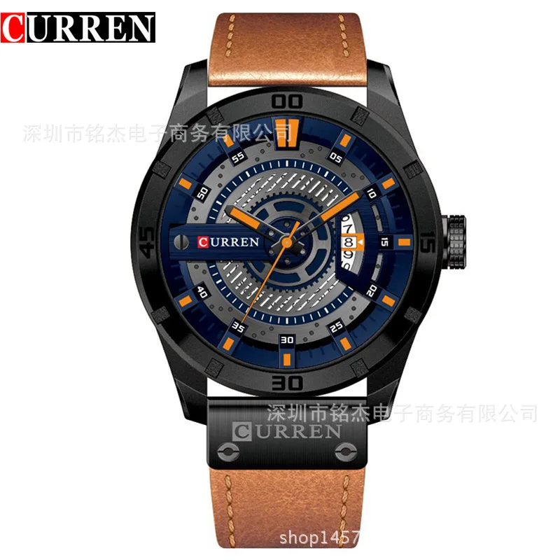 Curren Karui En 8301 New Style Men Waterproof Quartz Watch Fashion Calendar Casual Watch MEN'S Watch 
Curren Karui En 8301 New Style Men Waterproof Quartz Watch Fashion Calendar Casual Watch MEN'S Watch