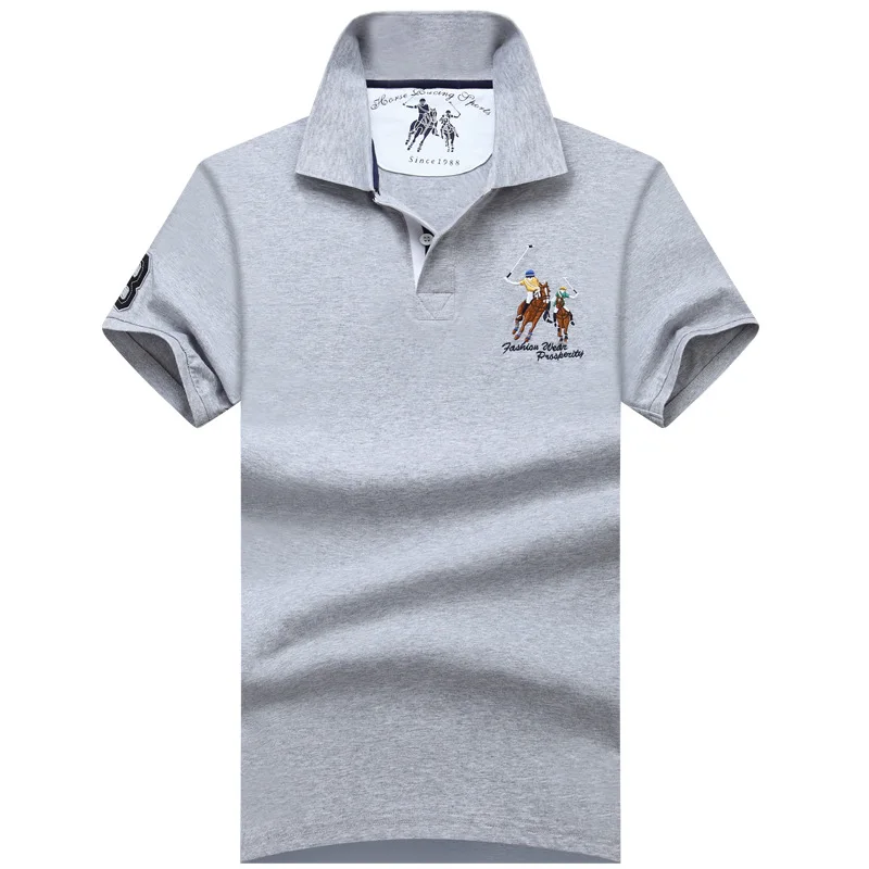 Casual Men'S Wear 2019 New Style MEN'S POLO Shirt Short Sleeve T-shirt Stripes Fold-down Collar T-shirt-7011
Casual Men'S Wear 2019 New Style MEN'S POLO Shirt Short Sleeve T-shirt Stripes Fold-down Collar T-shirt-7011