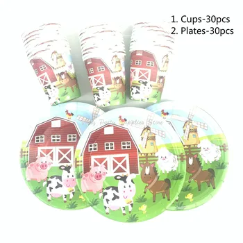 60pcs/lot Farm Cow Animal Theme Party Disposable Tableware Farm Zoo Birthday Baby Shower Sets Children Party Decoration Supplies
60pcs/lot Farm Cow Animal Theme Party Disposable Tableware Farm Zoo Birthday Baby Shower Sets Children Party Decoration Supplies