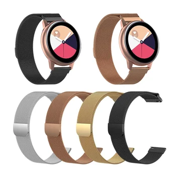 For Samsung Galaxy Watch Active 2 40mm 44mm Band Milanese Loop Wristband 20mm Stainless Steel Strap Bracelet For Active2 Strap
For Samsung Galaxy Watch Active 2 40mm 44mm Band Milanese Loop Wristband 20mm Stainless Steel Strap Bracelet For Active2 Strap