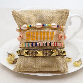Go2Boho Tila Beads Bracelet For Women Boho Miyuki Jewelry Freshwater Pearl Braceles Luxury Handmade Woven Gift For Girl
Go2Boho Tila Beads Bracelet For Women Boho Miyuki Jewelry Freshwater Pearl Braceles Luxury Handmade Woven Gift For Girl