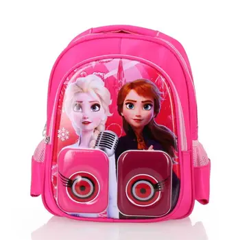 Disney princess book bag primary school children's cartoon Spiderman school bag boy girl Frozen Elsa backpack 
Disney princess book bag primary school children's cartoon Spiderman school bag boy girl Frozen Elsa backpack