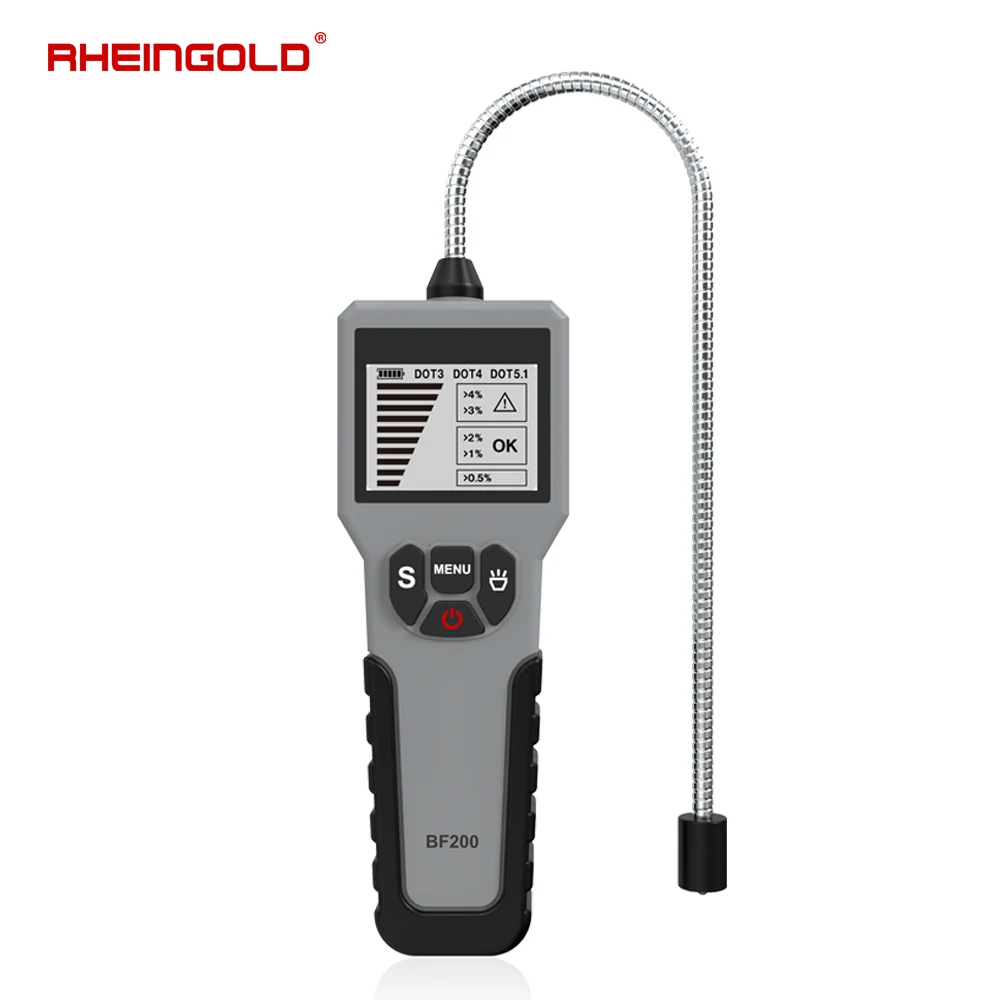 RHEINGOLD Brake Fluid Test for Auto Support Type DOT3 DOT4 DOT5.1 Fluid BF100 BF200 Car Diagnostic Tool for Brake System
RHEINGOLD Brake Fluid Test for Auto Support Type DOT3 DOT4 DOT5.1 Fluid BF100 BF200 Car Diagnostic Tool for Brake System