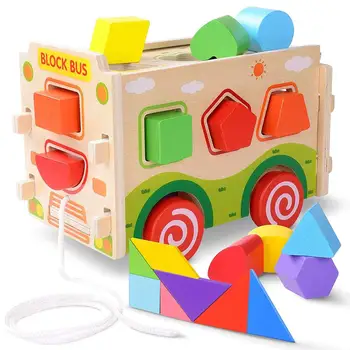 Kids Montessori Wooden Assembly Shape Matching Train Toy Building Blocks Educational Toy Teaching Aids
Kids Montessori Wooden Assembly Shape Matching Train Toy Building Blocks Educational Toy Teaching Aids