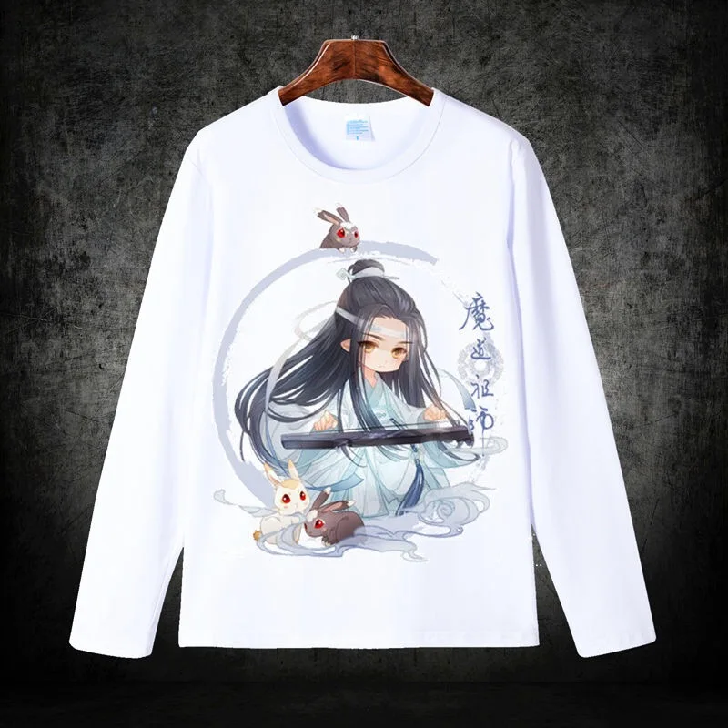 Anime Mo Dao Zu Shi Cosplay Women T shirt Wei WuXian Lan WangJi BL Winter Warm Casual Unisex Shirts ChenQingLing T shirts 2019
Anime Mo Dao Zu Shi Cosplay Women T shirt Wei WuXian Lan WangJi BL Winter Warm Casual Unisex Shirts ChenQingLing T shirts 2019