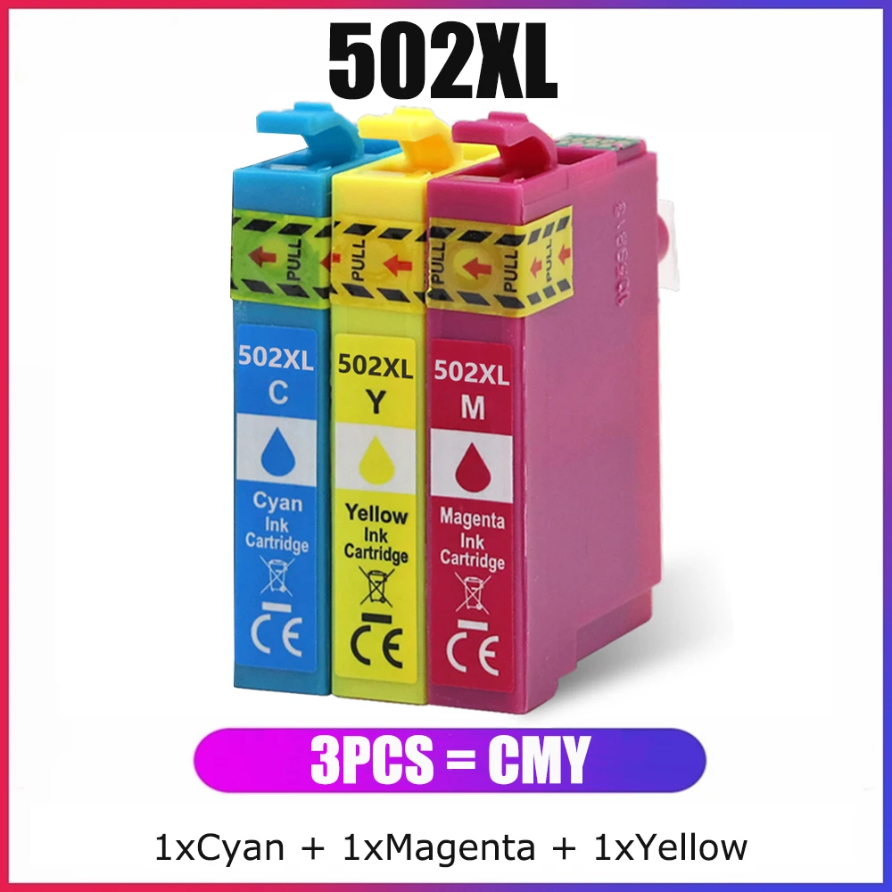 Картриджи YC 502XL 502 XL, цветные, совместимые с Epson expressions Home XP5100 XP5105 XP5115 факторы WF2860D WF2860DWF WF2865DWF
Картриджи YC 502XL 502 XL, цветные, совместимые с Epson expressions Home XP5100 XP5105 XP5115 факторы WF2860D WF2860DWF WF2865DWF