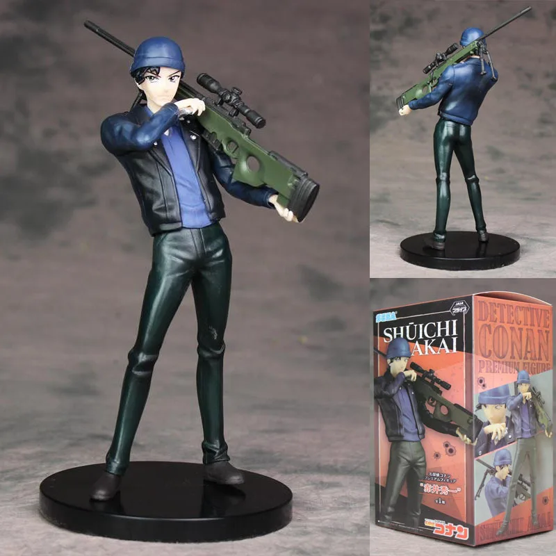 Anime 22CM Detective Conan Shuichi Akai Sniper Rifle PVC Action Figure Collectible Model Toy For Kids Gift
Anime 22CM Detective Conan Shuichi Akai Sniper Rifle PVC Action Figure Collectible Model Toy For Kids Gift