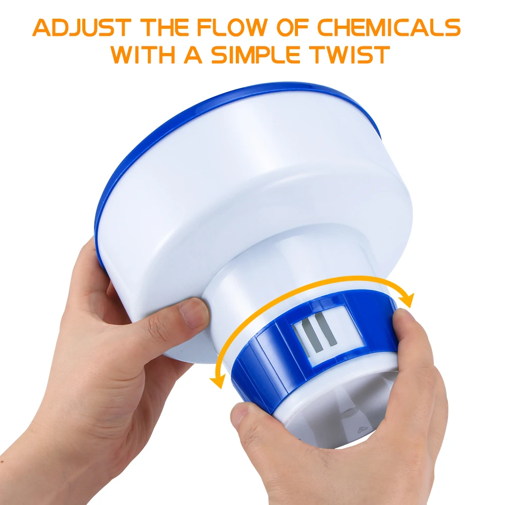 Swimming Pool Floating Chemical Chlorine Dispenser Thermometer Disinfection Automatic Applicator Pump Pool Chemical Dispenser
Swimming Pool Floating Chemical Chlorine Dispenser Thermometer Disinfection Automatic Applicator Pump Pool Chemical Dispenser