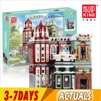 Mould King MOC 16005 3050Pcs Street View Building 10185 Green Grocer Led Light Model Building Blocks Kids Christmas Toys 15008
Mould King MOC 16005 3050Pcs Street View Building 10185 Green Grocer Led Light Model Building Blocks Kids Christmas Toys 15008