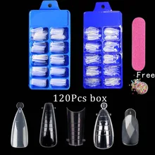 

Dual Nail Form Poly Extension Gel Mould Bulider UV Finger False Nail Tips Acrylic Full Systerm upper Forms Art Manicures