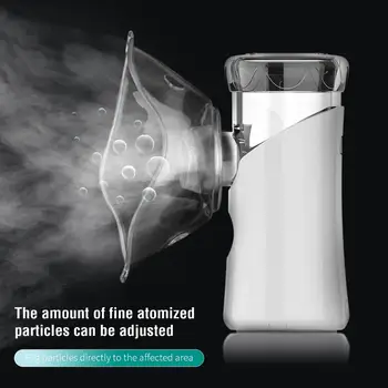 Mini Handheld Portable Mesh Nebulizer Silent Ultrasonic Medical Steaming Inhaler Adult Kids Rechargeable Respirator Humidifier
Mini Handheld Portable Mesh Nebulizer Silent Ultrasonic Medical Steaming Inhaler Adult Kids Rechargeable Respirator Humidifier