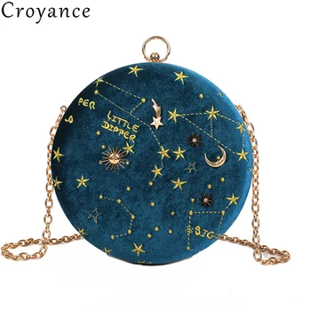 Croyance 2020 Fashion Round Starry Sky Suede Women Shoulder Bags Chain Crossbody Messenger Bag Ladies Circle Purses Handbags
Croyance 2020 Fashion Round Starry Sky Suede Women Shoulder Bags Chain Crossbody Messenger Bag Ladies Circle Purses Handbags