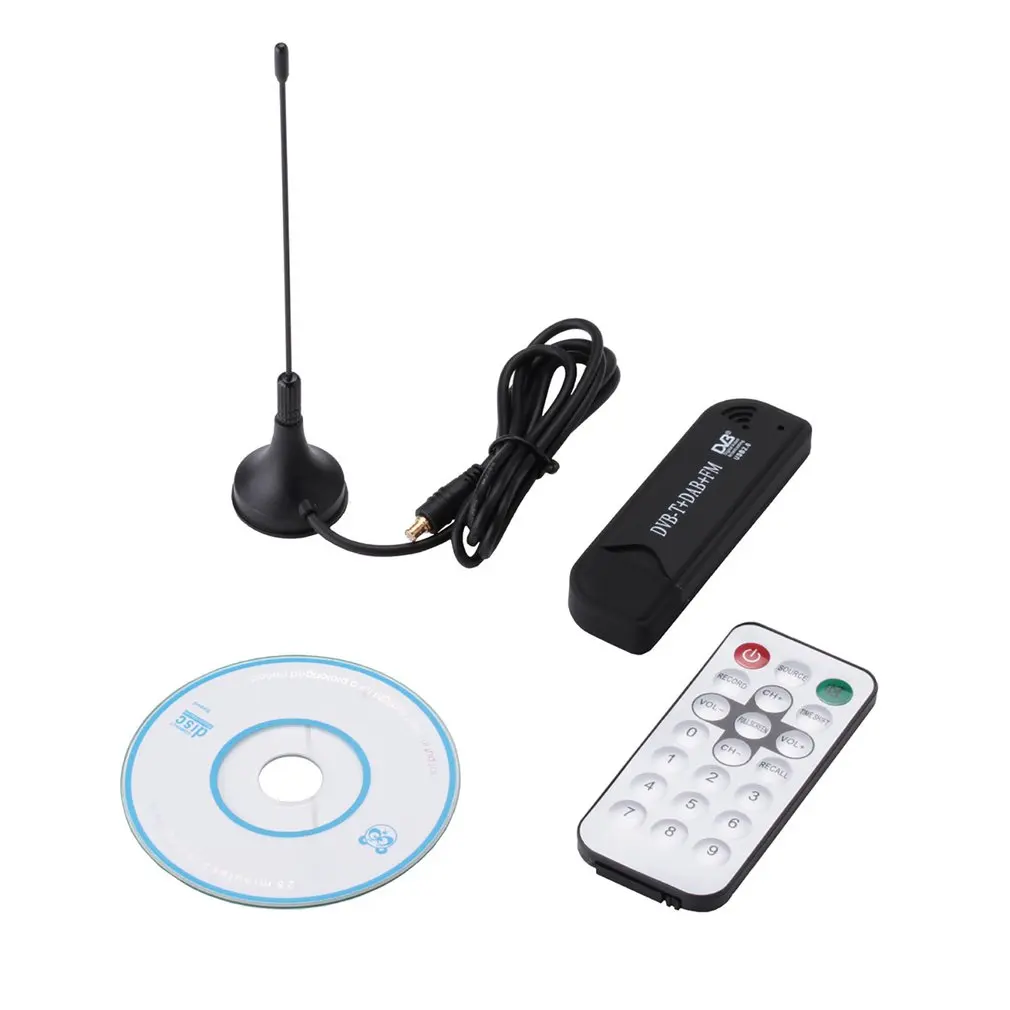 New Digital USB TV Stick FM+DAB DVB-T T2 Computer Terminal TV Signal Adapter Receiver Stick Antenna CD Driver Remote Control 
New Digital USB TV Stick FM+DAB DVB-T T2 Computer Terminal TV Signal Adapter Receiver Stick Antenna CD Driver Remote Control