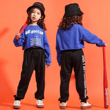 Children Sir Dance Modern Dance Show Clothing Hip-hop Girl Hip Hop Clothing Woman Damp Dew Navel Suit Autumn
Children Sir Dance Modern Dance Show Clothing Hip-hop Girl Hip Hop Clothing Woman Damp Dew Navel Suit Autumn