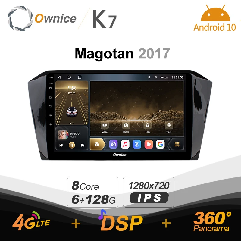 IPS DSP K7 Android 10.0 Car Multimedia Radio for VW Magotan 2017 GPS Video player 6G+128G Quick Charge Coaxial HDMI 4G LTE
IPS DSP K7 Android 10.0 Car Multimedia Radio for VW Magotan 2017 GPS Video player 6G+128G Quick Charge Coaxial HDMI 4G LTE