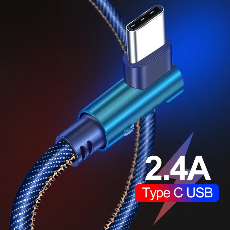 2m USB Type-C 90 Degree Fast Charging Usb C Cable Type-c Data Cord Charger For Samsung S8 S9 Note 9 8 XiaoMi Mi8 Mi6
2m USB Type-C 90 Degree Fast Charging Usb C Cable Type-c Data Cord Charger For Samsung S8 S9 Note 9 8 XiaoMi Mi8 Mi6