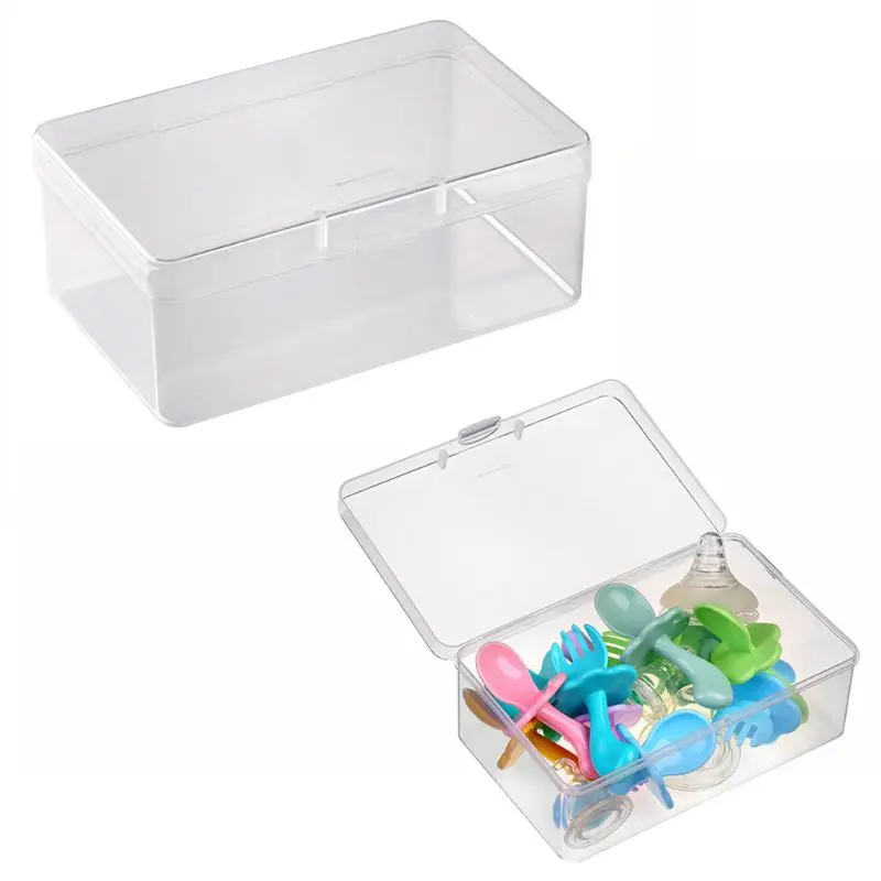 1 Pc Baby Pacifier Box Soother Container Holder Travel Storage Case Safe PP Plastic Small Toy | Мать и ребенок