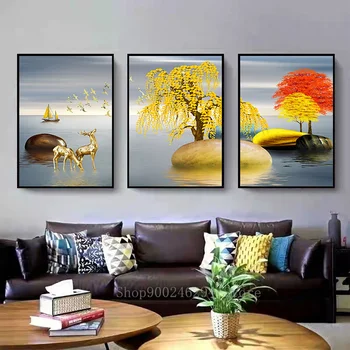 Abstract Golden Deer Fortune Tree diy Diamond Painting cross stitch nordic full square round diamond embroidery wall art FF1300
Abstract Golden Deer Fortune Tree diy Diamond Painting cross stitch nordic full square round diamond embroidery wall art FF1300