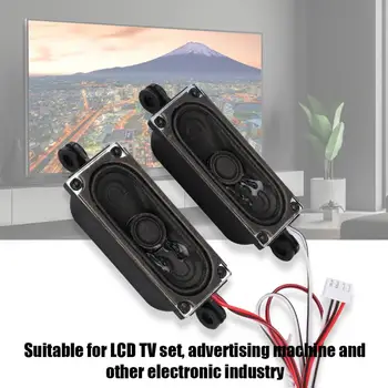 2Pcs 4 Ohm 5W TV Box Speaker Loudspeaker Sound Amplifier Unit for LCD TV Advertising Player speaker
2Pcs 4 Ohm 5W TV Box Speaker Loudspeaker Sound Amplifier Unit for LCD TV Advertising Player speaker