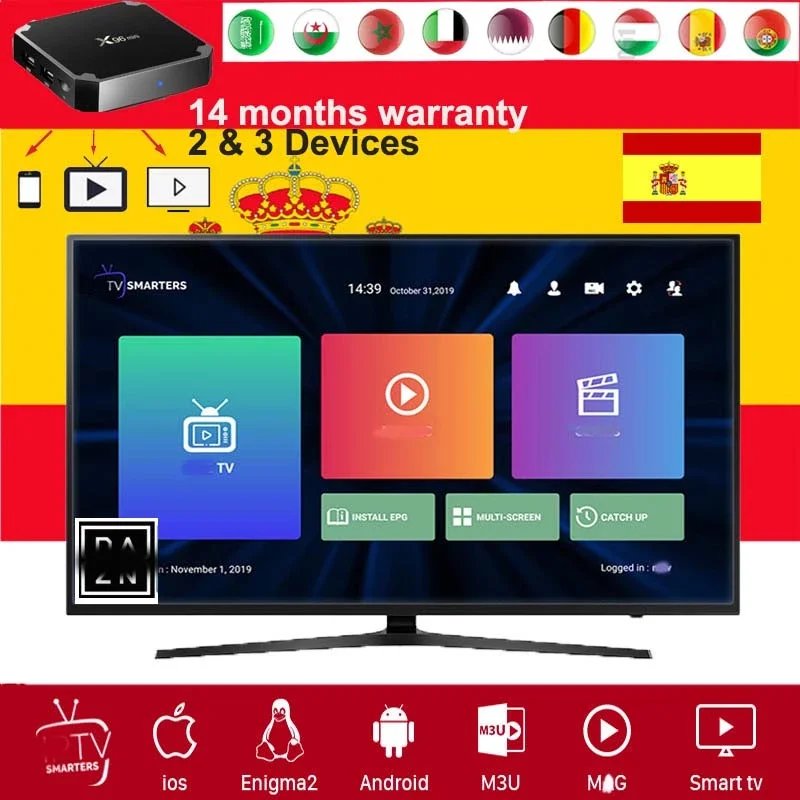 AndroidIP tv box XXX 14 months warranty m3u 2 devices 3 devices 3 connect Europe America m3u IP Smart TV XXX adults
AndroidIP tv box XXX 14 months warranty m3u 2 devices 3 devices 3 connect Europe America m3u IP Smart TV XXX adults
