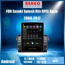 For SUZUKI Splash Ritz OPEL Agila 2008-2012 2 Din 9.7" Tesla Screen Car Multimedia Player GPS Navigator Android Autoradio
For SUZUKI Splash Ritz OPEL Agila 2008-2012 2 Din 9.7" Tesla Screen Car Multimedia Player GPS Navigator Android Autoradio