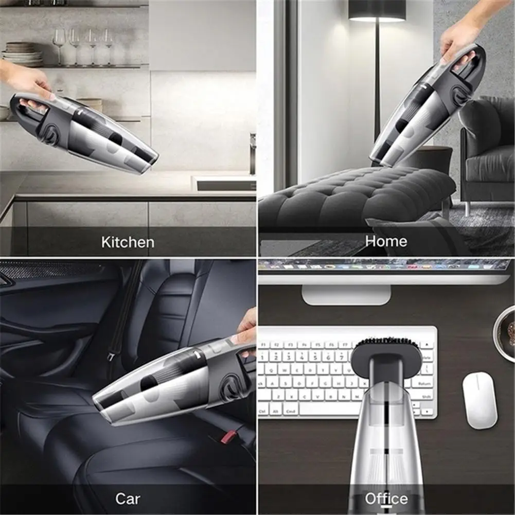 DishyKooker Portable Cordless Handheld Rechargeable Car Wet Dry Powerful Vaccum Cleaner for Car Home
DishyKooker Portable Cordless Handheld Rechargeable Car Wet Dry Powerful Vaccum Cleaner for Car Home