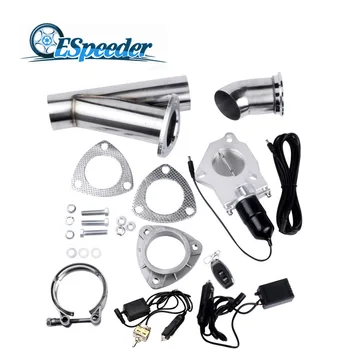 ESPEEDER 2.5" Stainless Steel Headers Y Pipe Electric/Manual Exhaust CutOut Kit With Remote Control For All 2.5 In Exhaust Pipe
ESPEEDER 2.5" Stainless Steel Headers Y Pipe Electric/Manual Exhaust CutOut Kit With Remote Control For All 2.5 In Exhaust Pipe