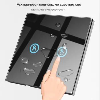 smart home Wireless touch Switch Light Electrical RF Remote Control Glass Screen Wall Panel button Receiver led Lamp
smart home Wireless touch Switch Light Electrical RF Remote Control Glass Screen Wall Panel button Receiver led Lamp